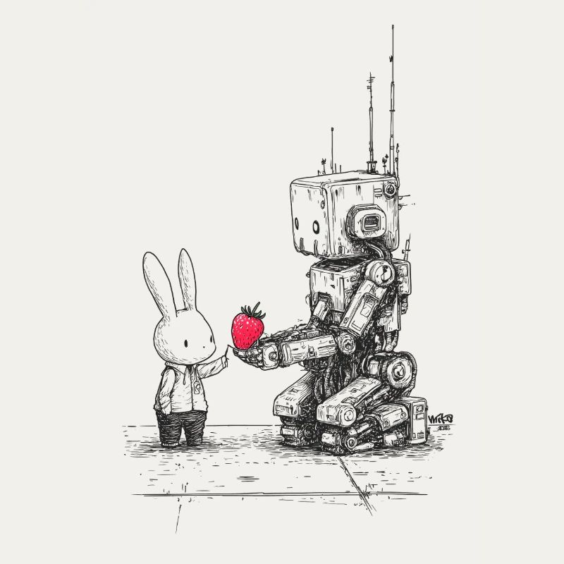 Strawberry Robot