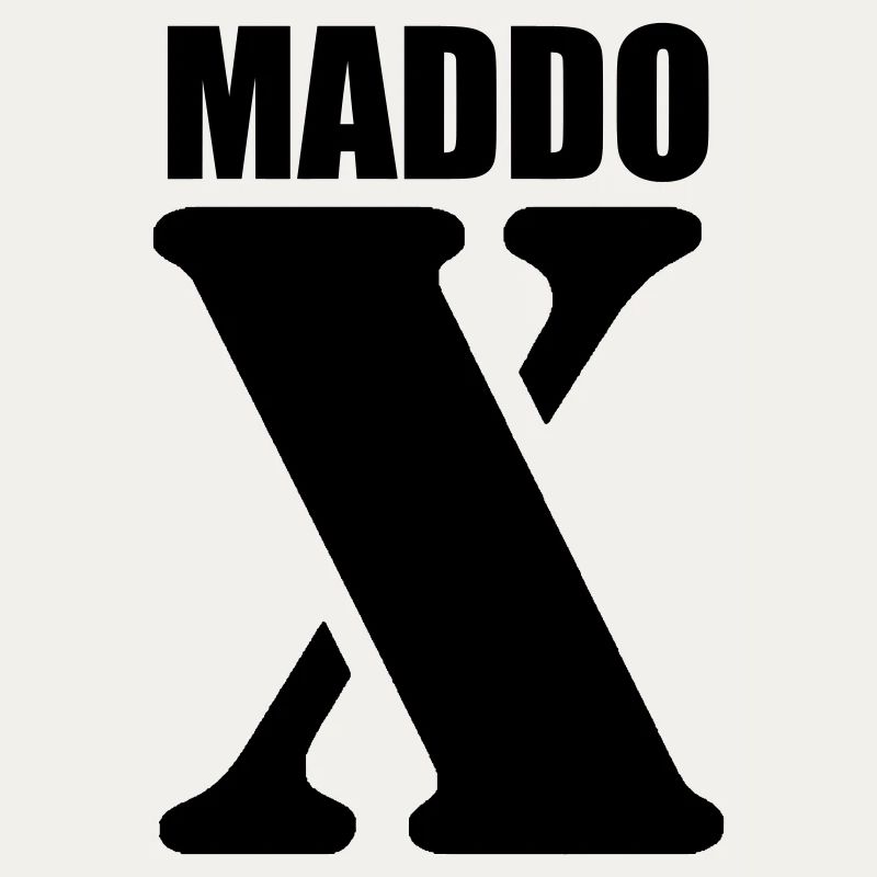 Maddox – Conception du prénom | Typographie minimale