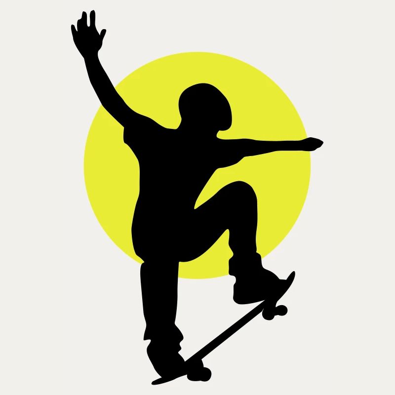 Skateboarder Sonne