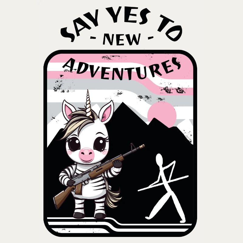 Zebra Einhorn