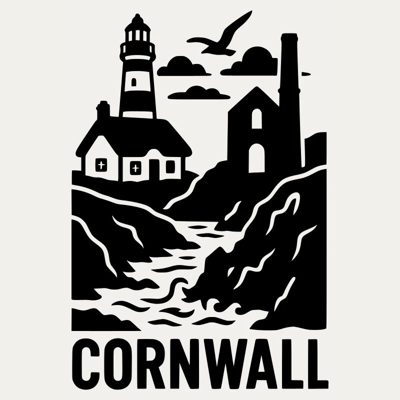 cornwall silhouette