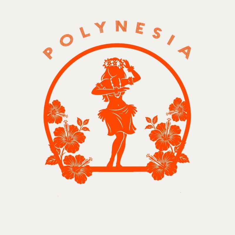 Polynesia Aloha Hula Dancer & Fleur d’Hibiscus