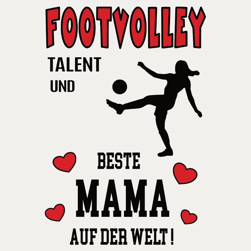 Footvolley Beste Mama Mutter Muttertag Geburtstag