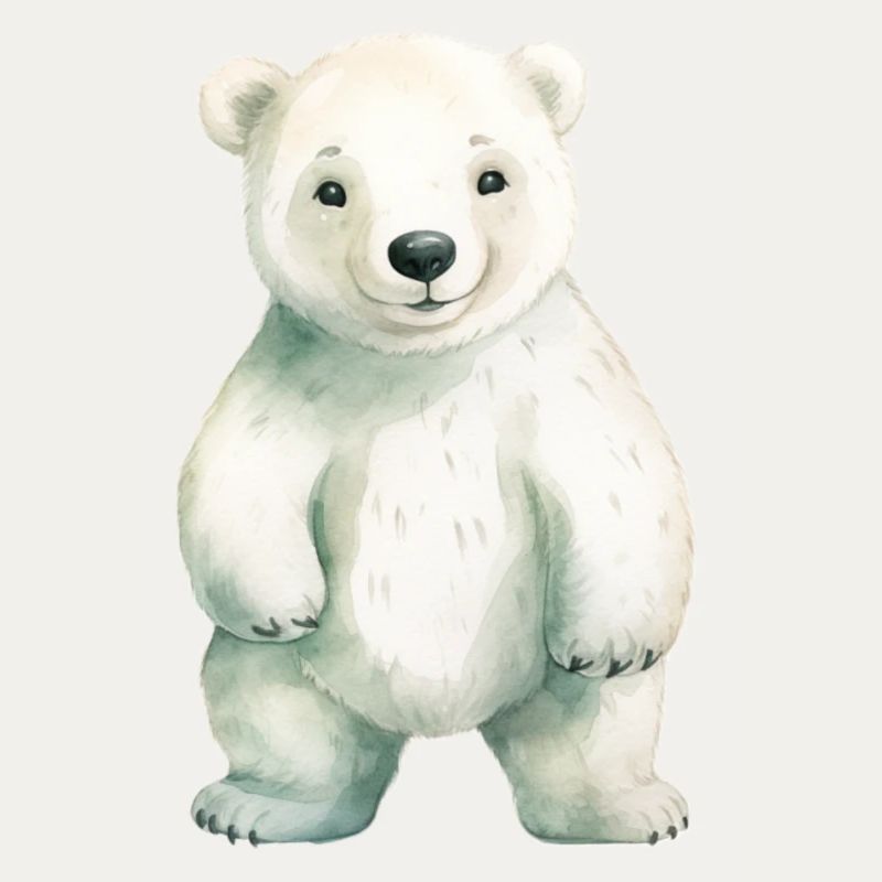 Eisbär Eisbär Klassenmaskottchen