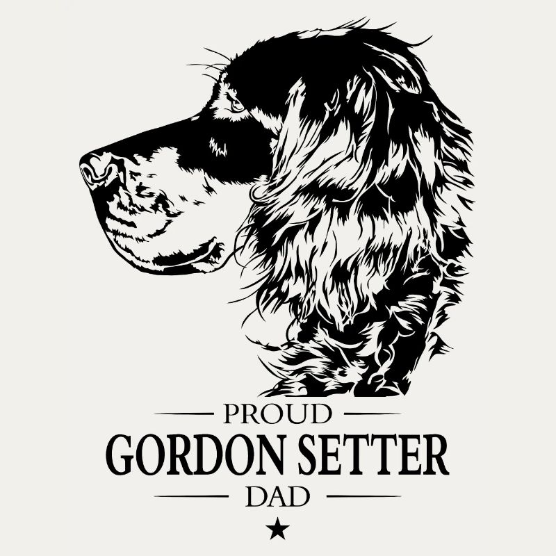 Gordon Setter Dad Hunde Hund Jagdhunde Wilsigns