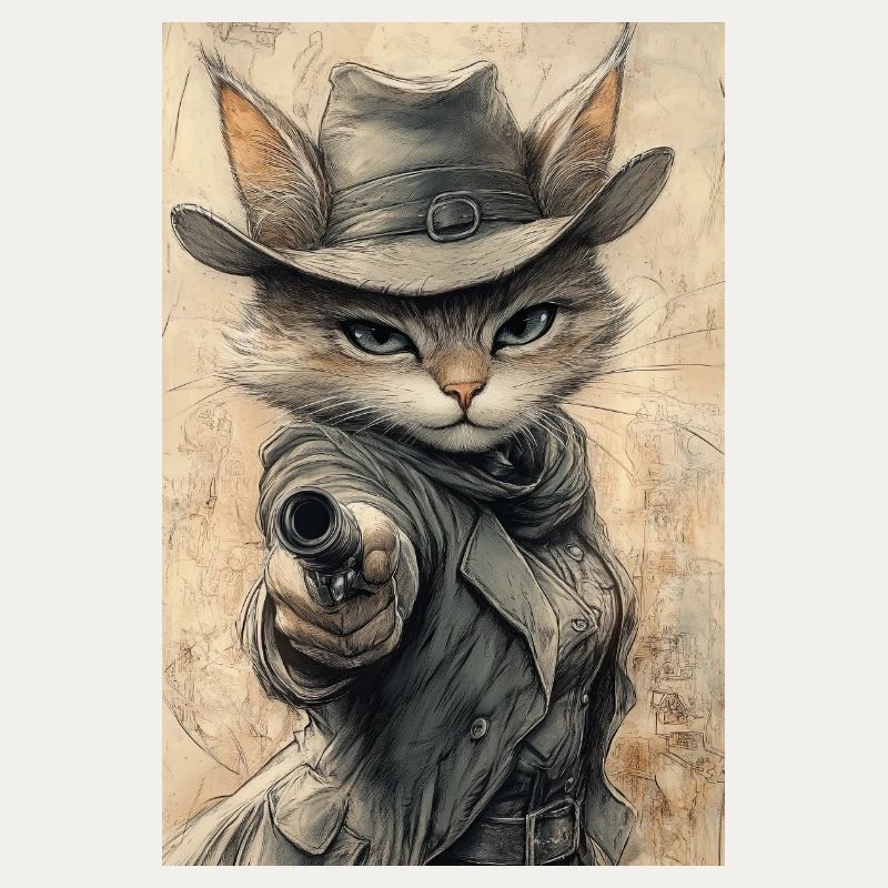 Cat Cowboy