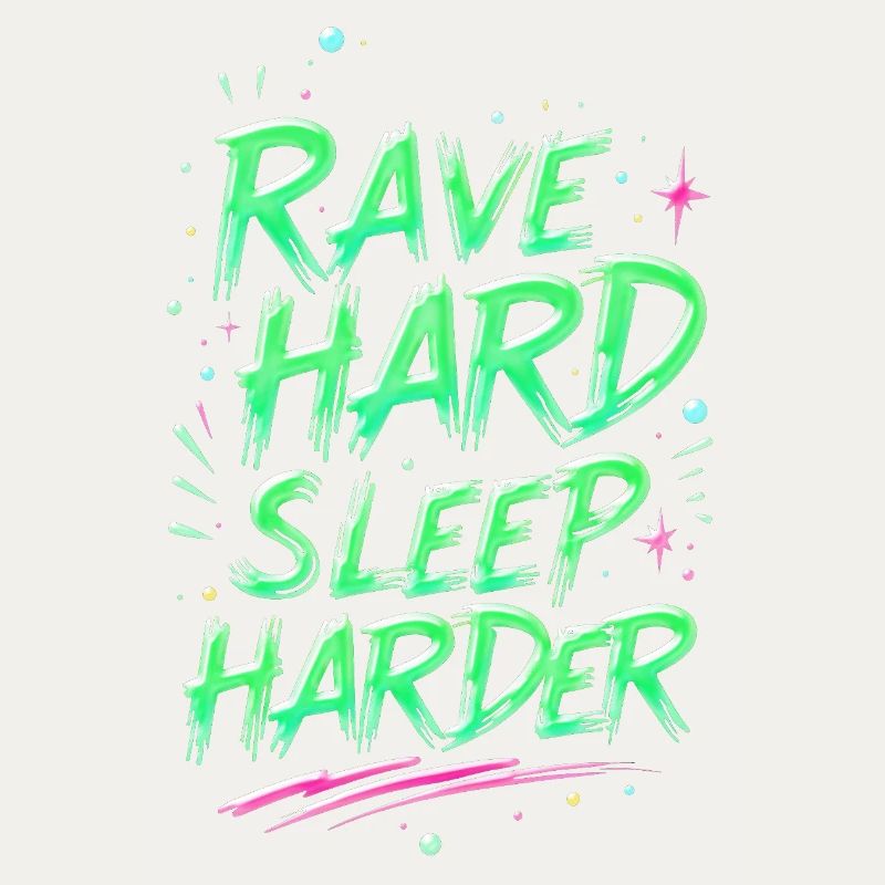 Motivation Éclairage Rave Néon