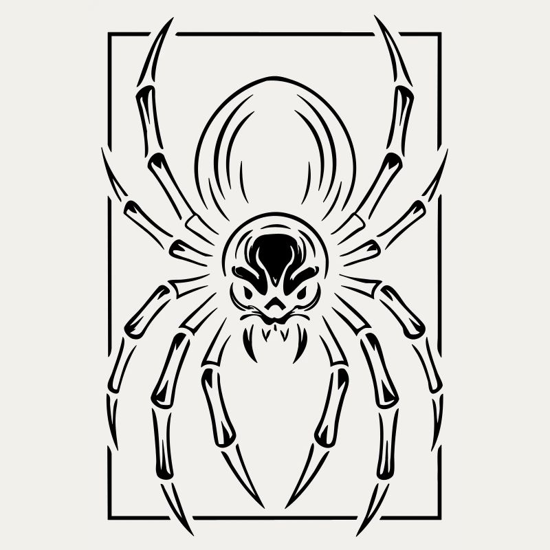 Stilisierte Spinne