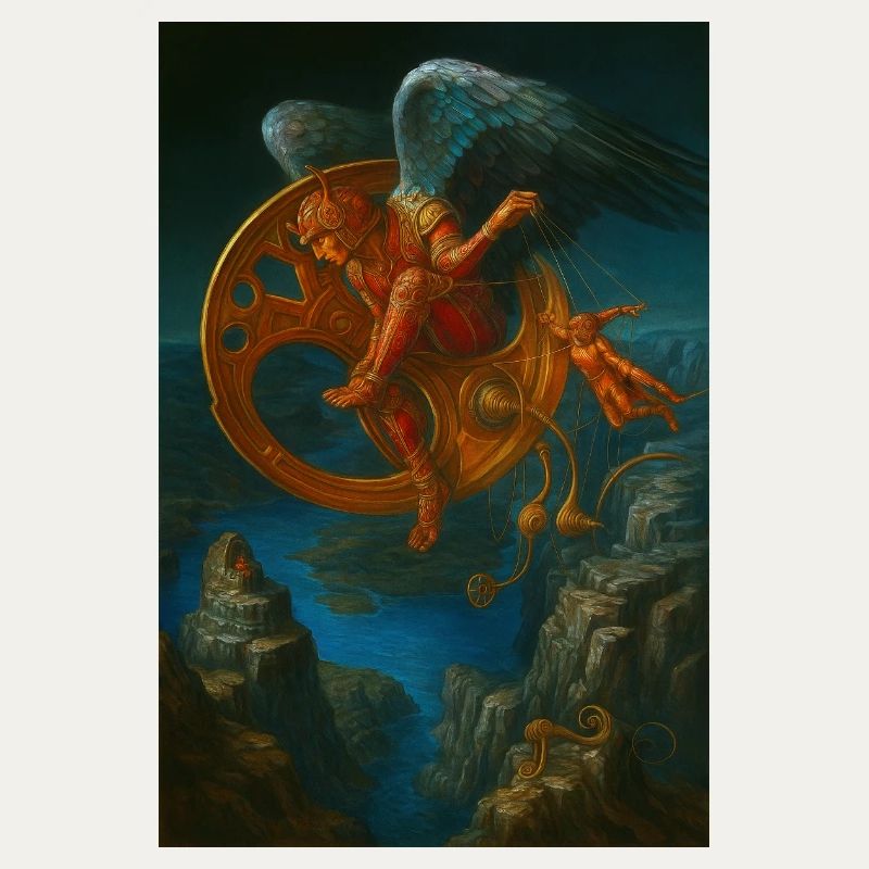 Fantasy Mechanical Flying Creature Design