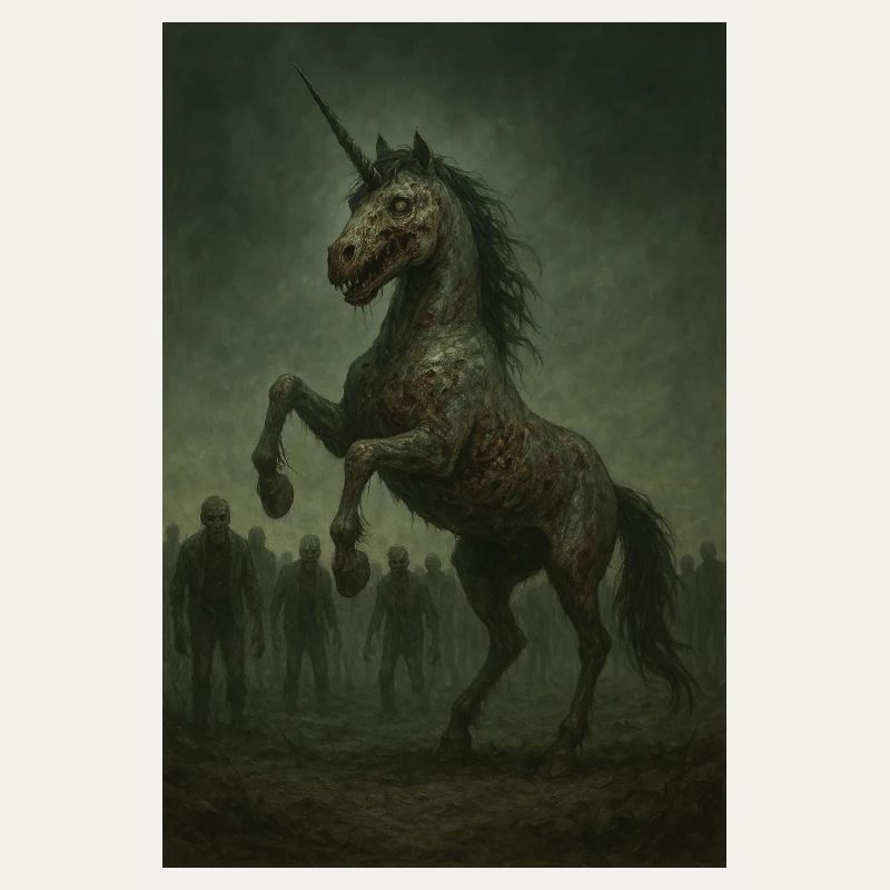 Zombie Einhorn 
