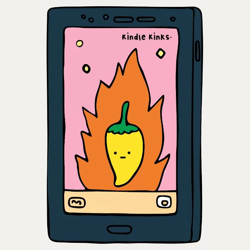 Spicy E-Reader “Kinks” Design | Funny BookT