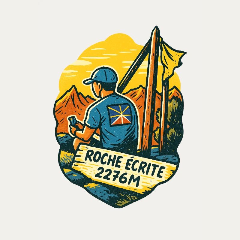 Trail roches écrites