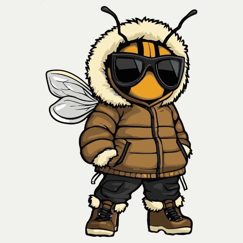 Biene Cool Winter