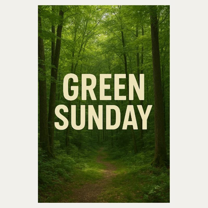 Dimanche vert dans la forêt