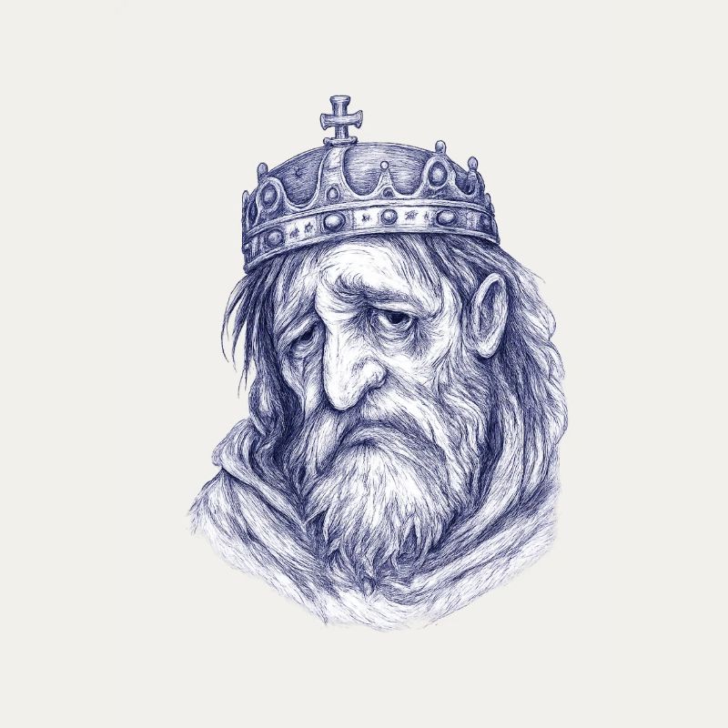König der Blaustich-Linien