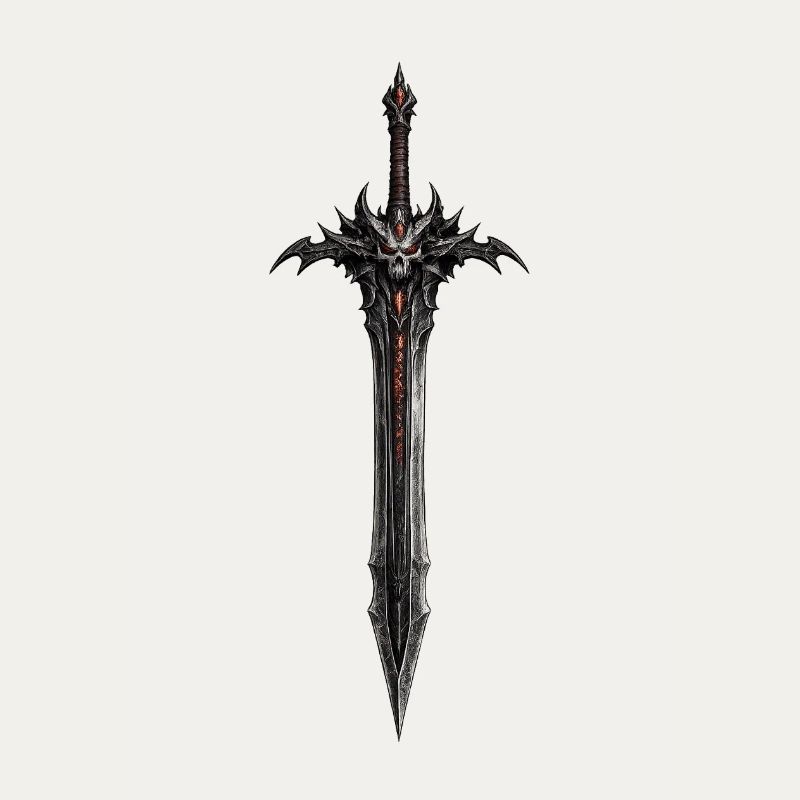 Dreadblade Schädelschwert