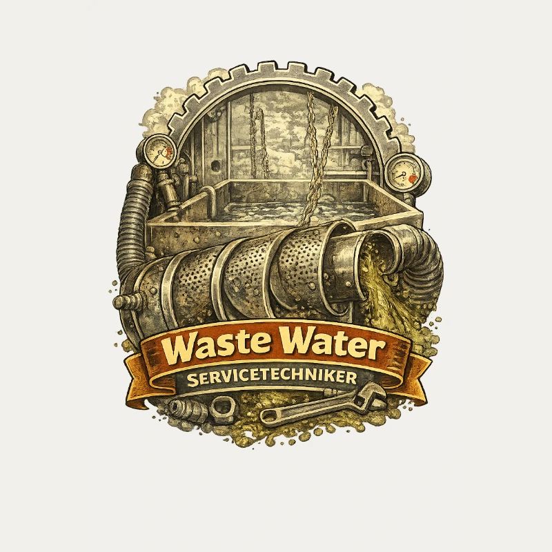 Waste Water Service-Techniker Steampunk