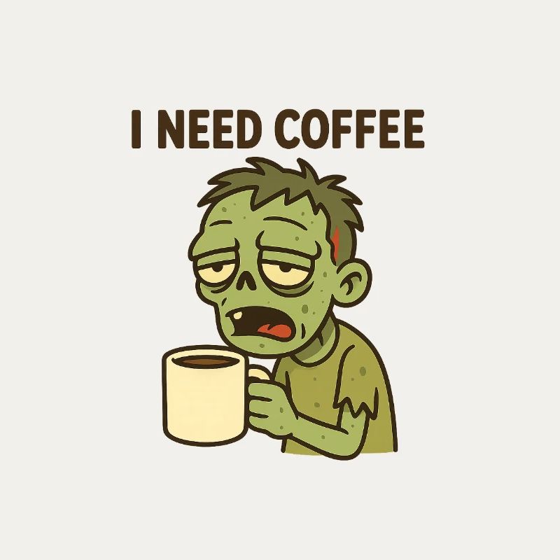 Zombie Kaffee – Ich brauche Kaffee