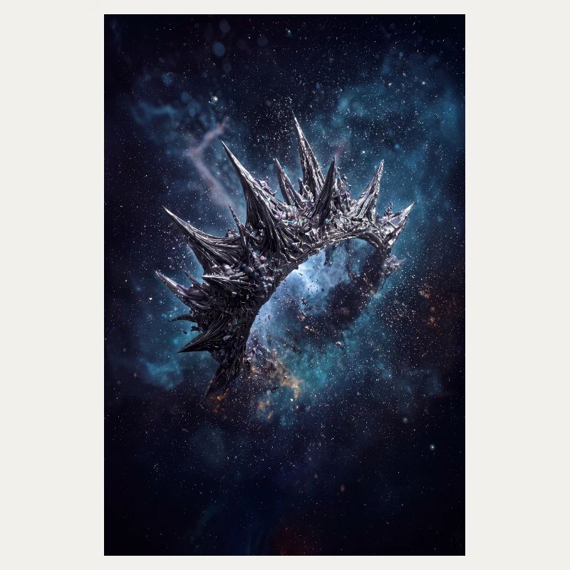 Spiked Nebula Crown