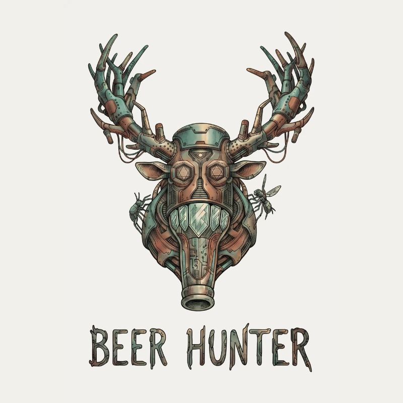 Steampunk-Bierjäger