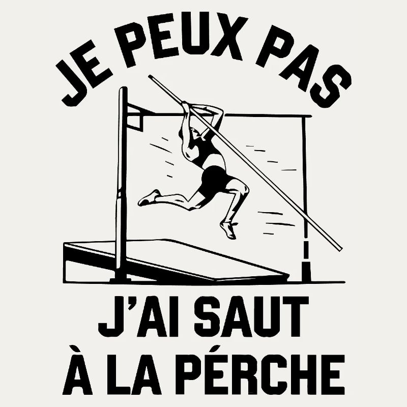 I Can't I Pole Vault Funny Pole Vault