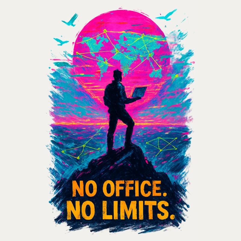 Télétravail Pas de bureau pas de limite