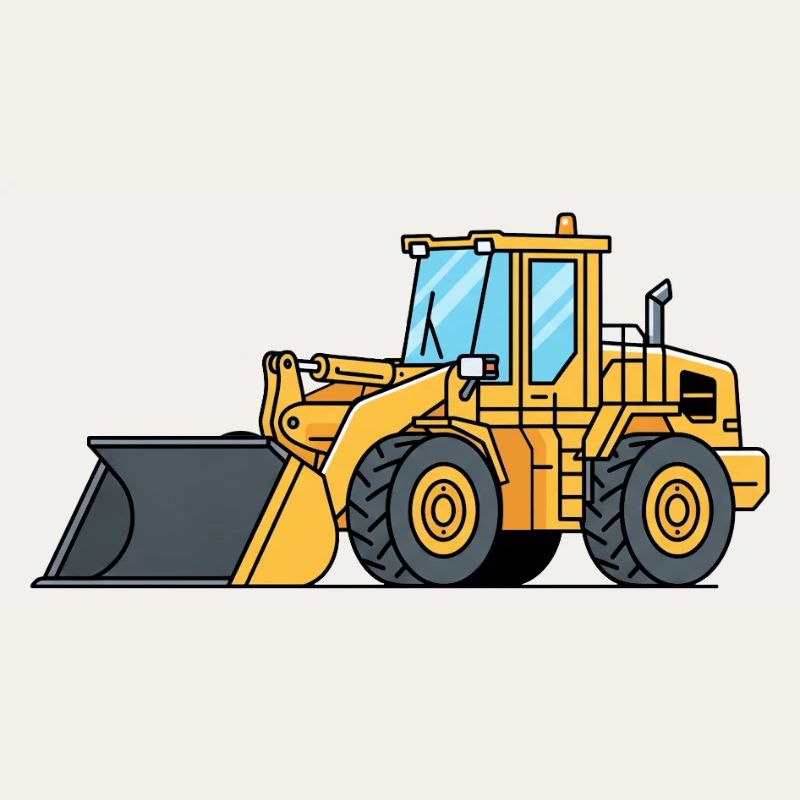 Wheel loader construction machine