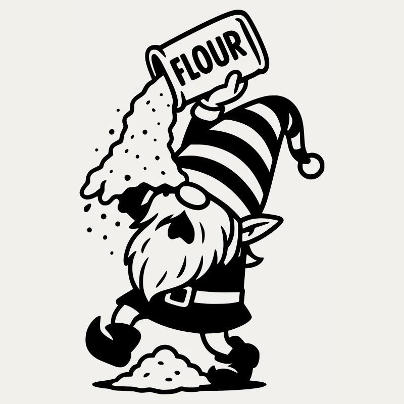 Gnome Flour Biscuits Bake