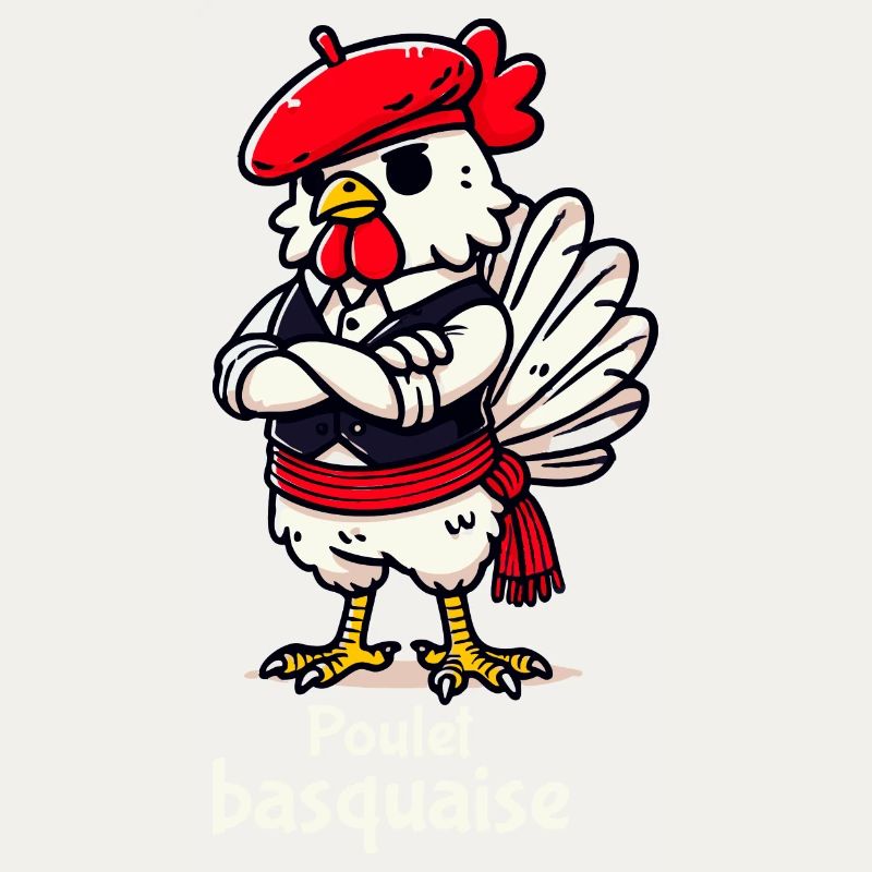 Chicken Basquaise - Plain text