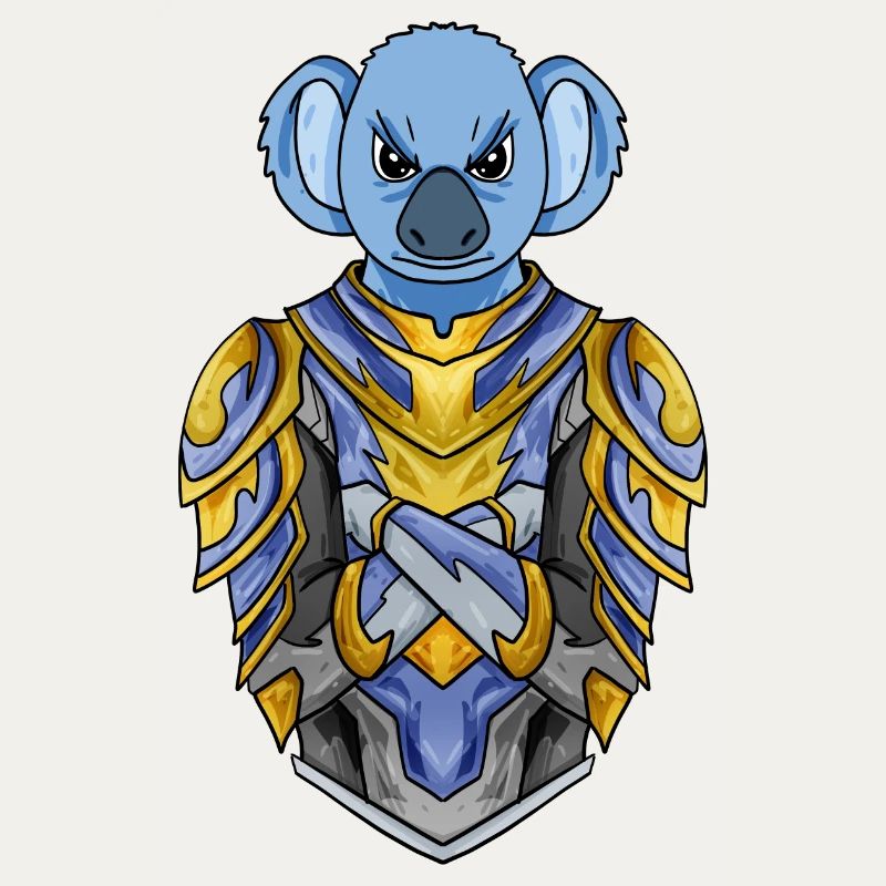 Knight Koala Crusader