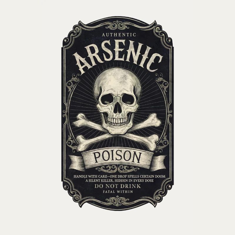 Retro Label Shirt 1 / Giftflasche
