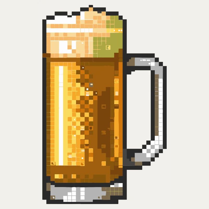 Beer Mug Pixel Art