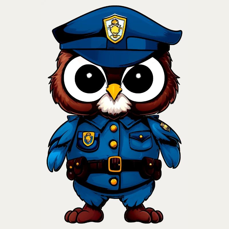 Eule Polizei