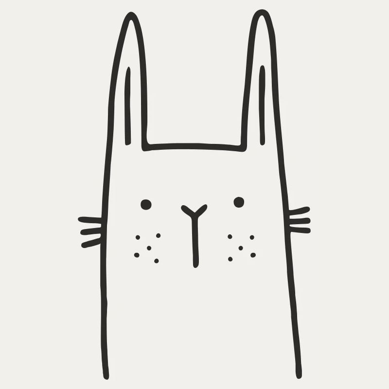 Scandi freckled bunny