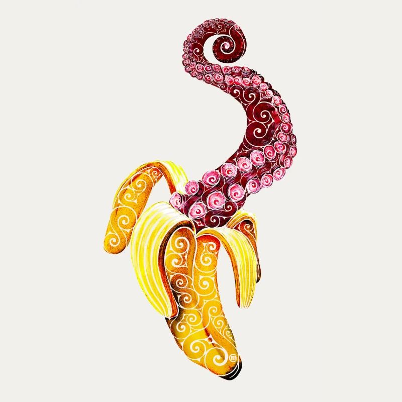 Swirly Mutant-Banana