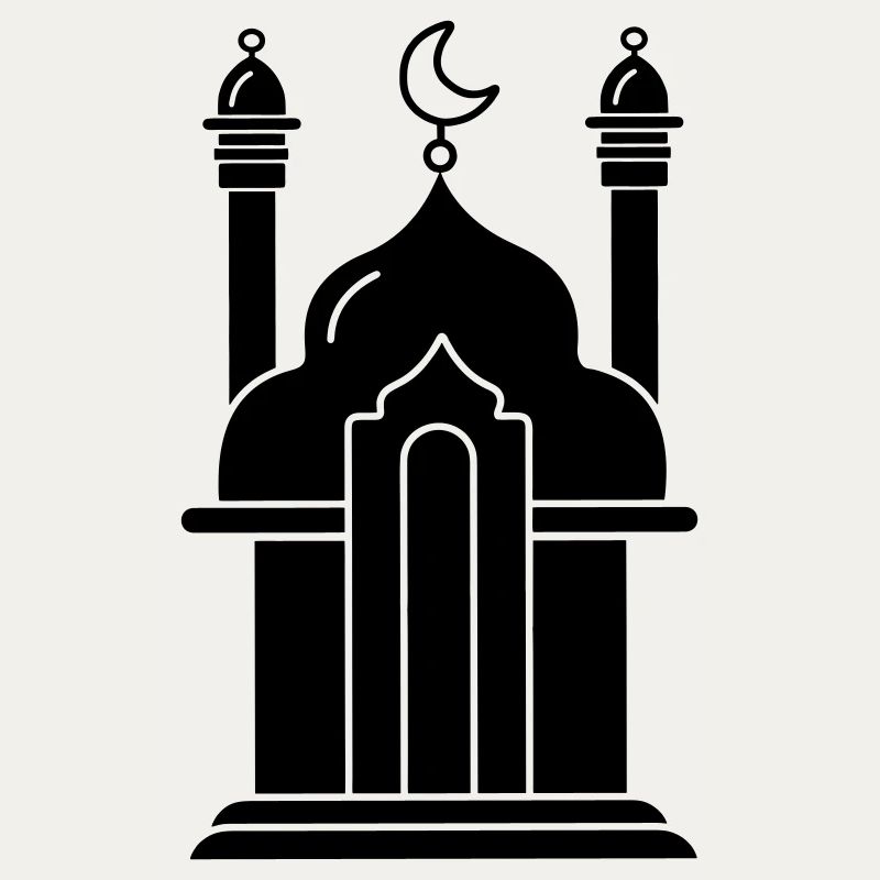 Moschee religiöses Bethaus 000