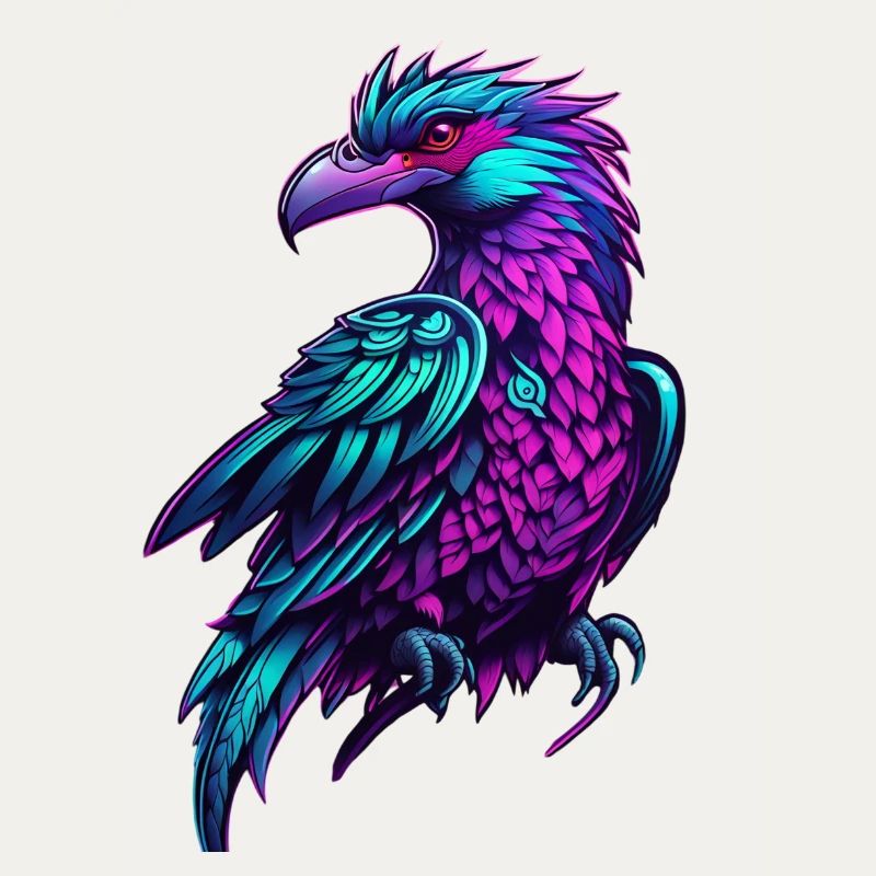 Neon Phoenix Color Flight