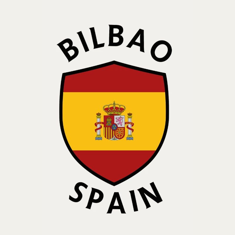 Bilbao Schild Spanien Wappen Abschlag