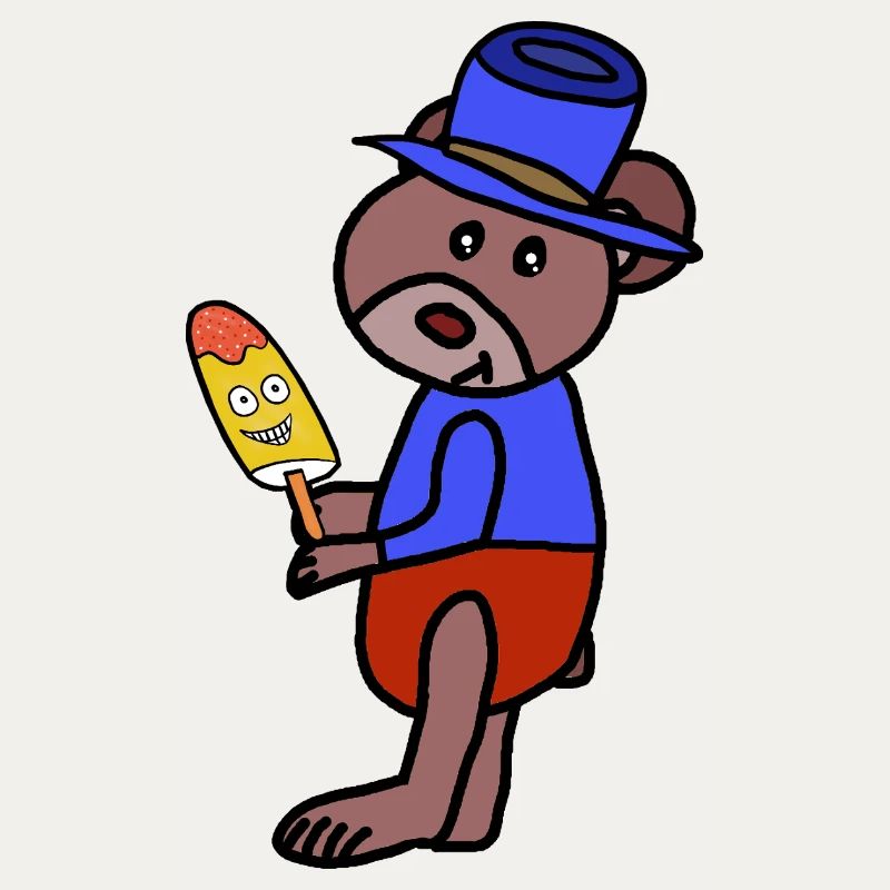 Bär Kinder Eis Teddys Teddybär Kind