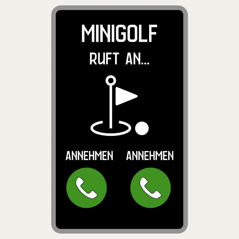 Minigolf ruft an
