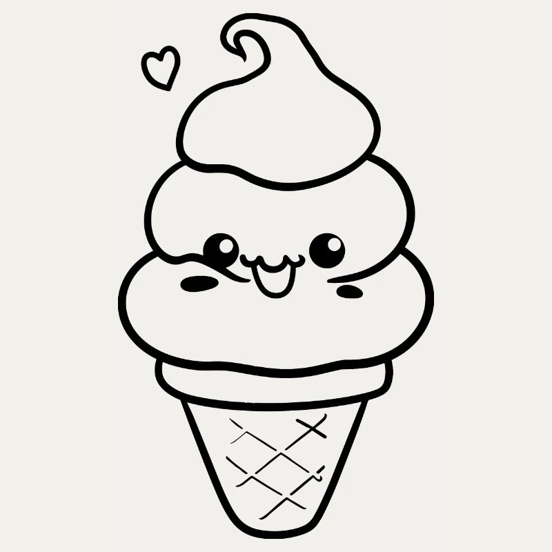 Eis Comic Stil