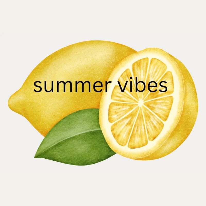 Summery lemon fresh design