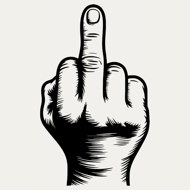 Mittelfinger