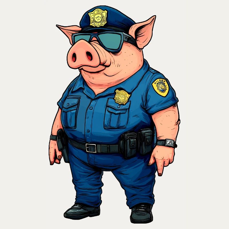 Polizei Schwein