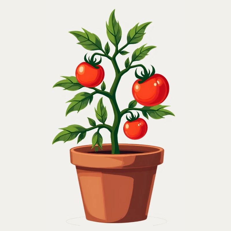Plante de tomate
