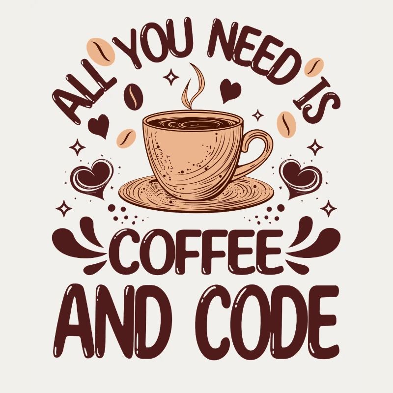 Tout ce dont vous avez besoin est du café et du code Programmeur amusant
