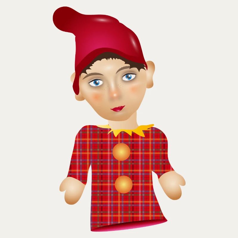 Der Kasper oder auch Kasperle als Puppen Figur