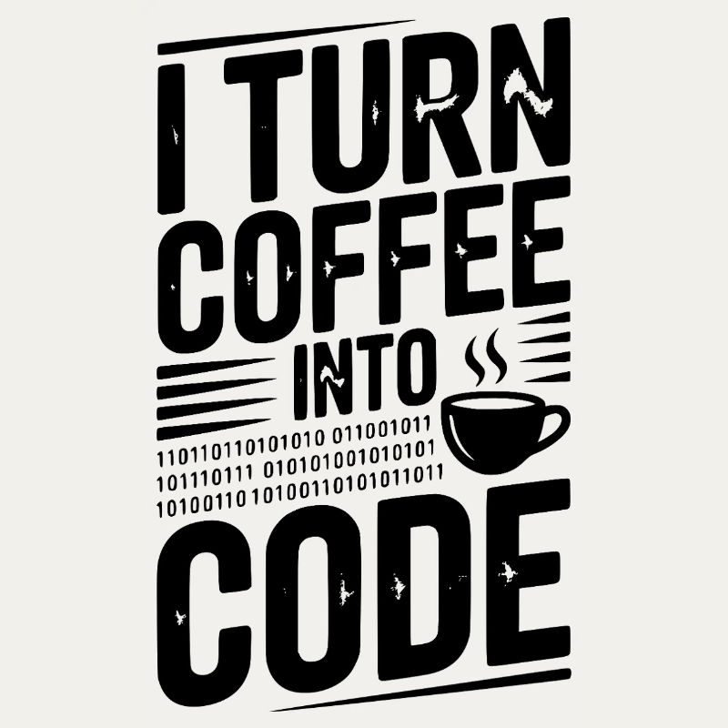 Ich verwandle Kaffee in Code