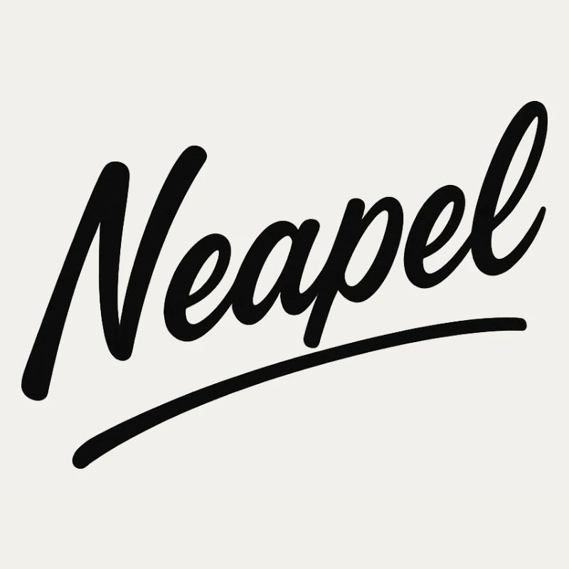 Naples Script Lettering