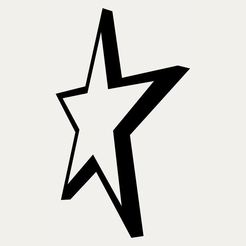 Star 3D, One Color Design